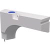 Ferskvannstank 112 l for Ducato/Jumper/Boxer/Sprinter/Transit - Aplast bakside