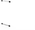 Festeprofil Kit Bars for stige Deluxe DJ Crafter 2017+ - Fiamma forfra