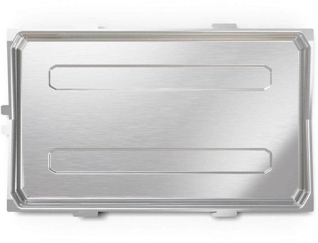 Baksiden av Fettoppsamlerskål Pool i rustfritt stål for grill - Skotti