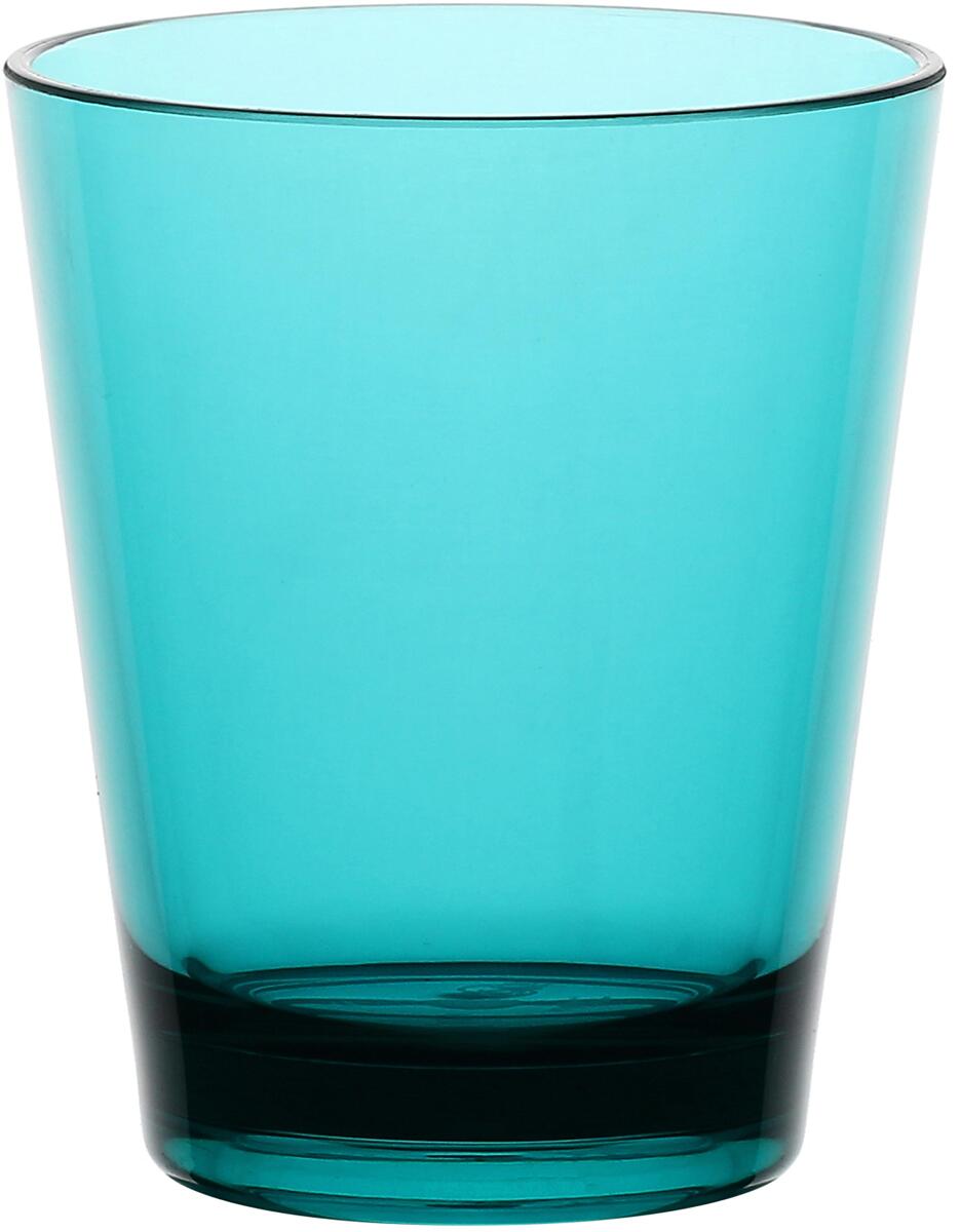 Fiaba akrylkrus 440 ml rød sett bakfra