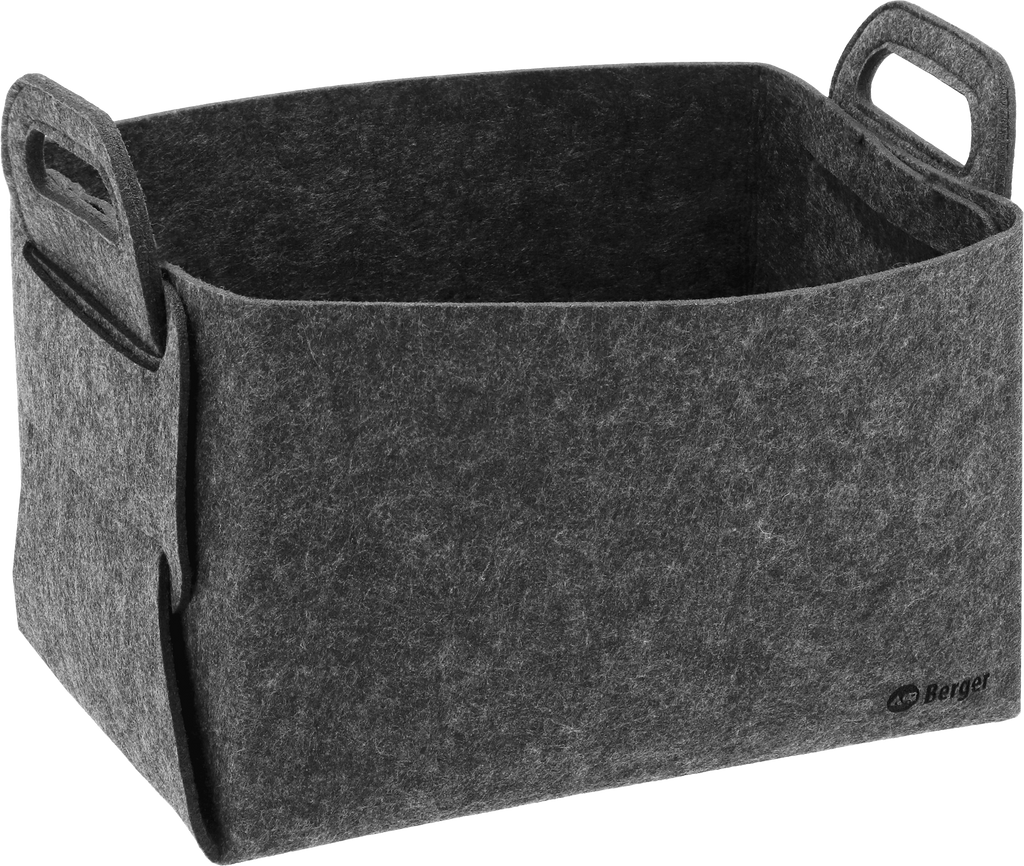 Filt-organiser sammenleggbar 36x25x23 cm for bobil og camping forfra