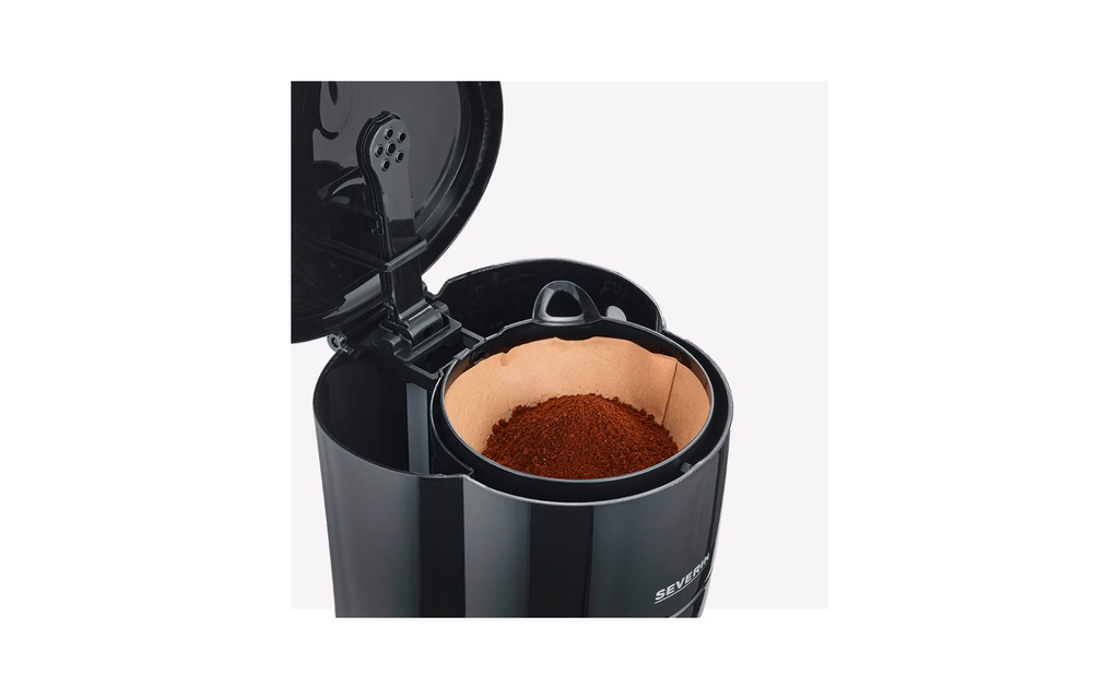 Filterkaffemaskin KA 4320 900 W opptil 10 kopper svart nærbilde kontrollpanel