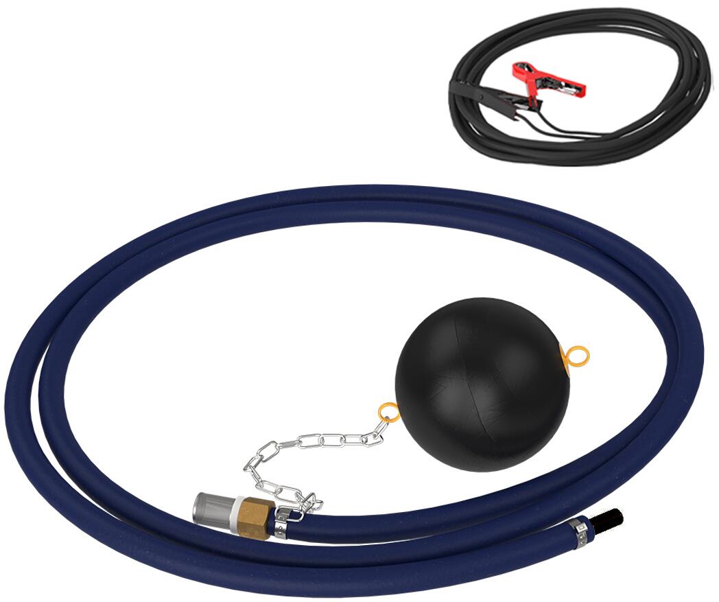 Filterrack med pumpe 3-trinns 12V for overflatevann - WM Aquatec bakside