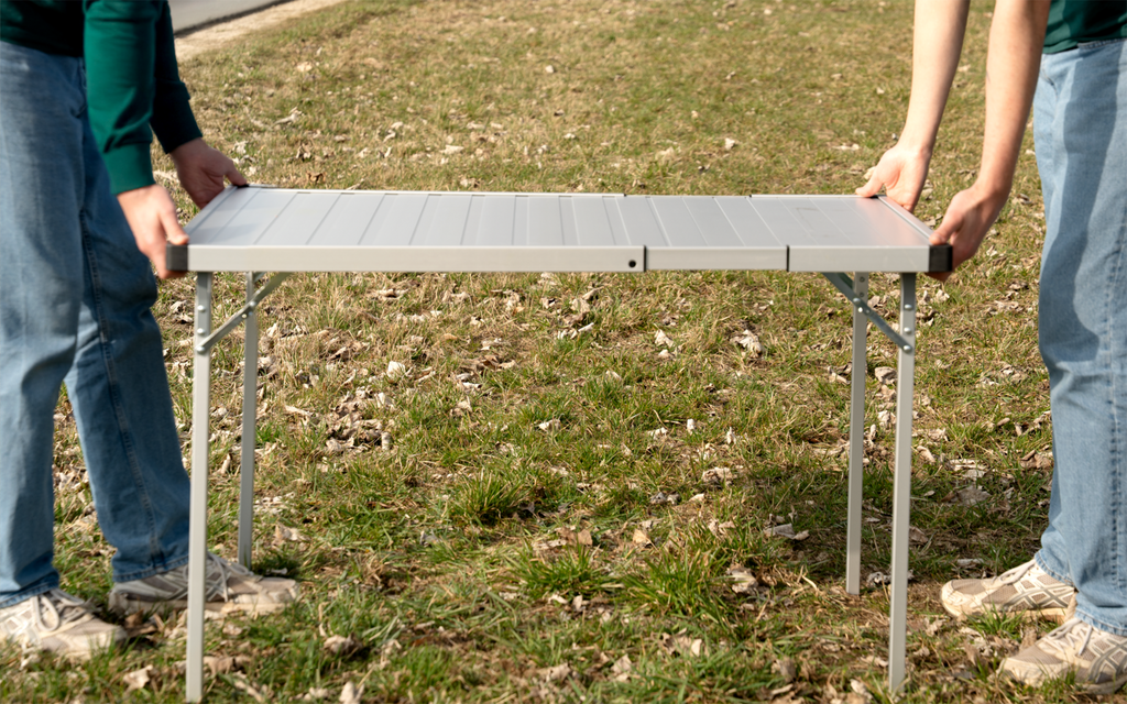 Fiora campingbord uttrekkbart 96-127 x 70 cm, 4-6 pers.