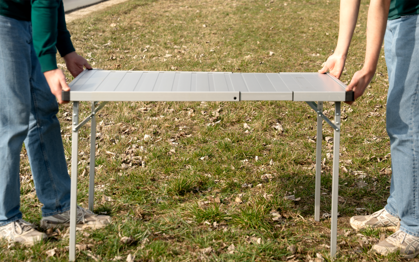 Fiora campingbord uttrekkbart 96-127 x 70 cm, 4-6 pers.