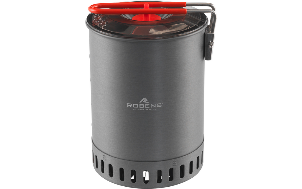 Fire Wasp Stove System gasskoker-sett 3200 W med 1L gryte bakside