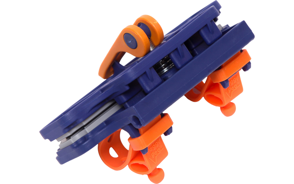 Fix&Go AntiFlap markiseklemme 2-pk mot flagring blå og oransje farger
