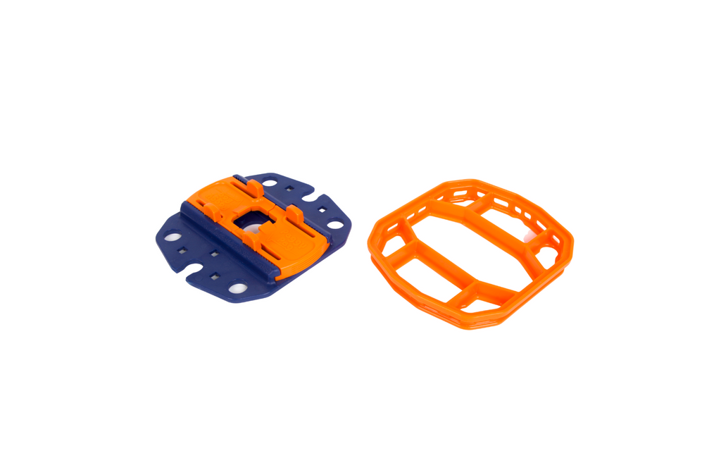 Fix&Go ankerplate 2.0 for markisefot med skruplugger detalj