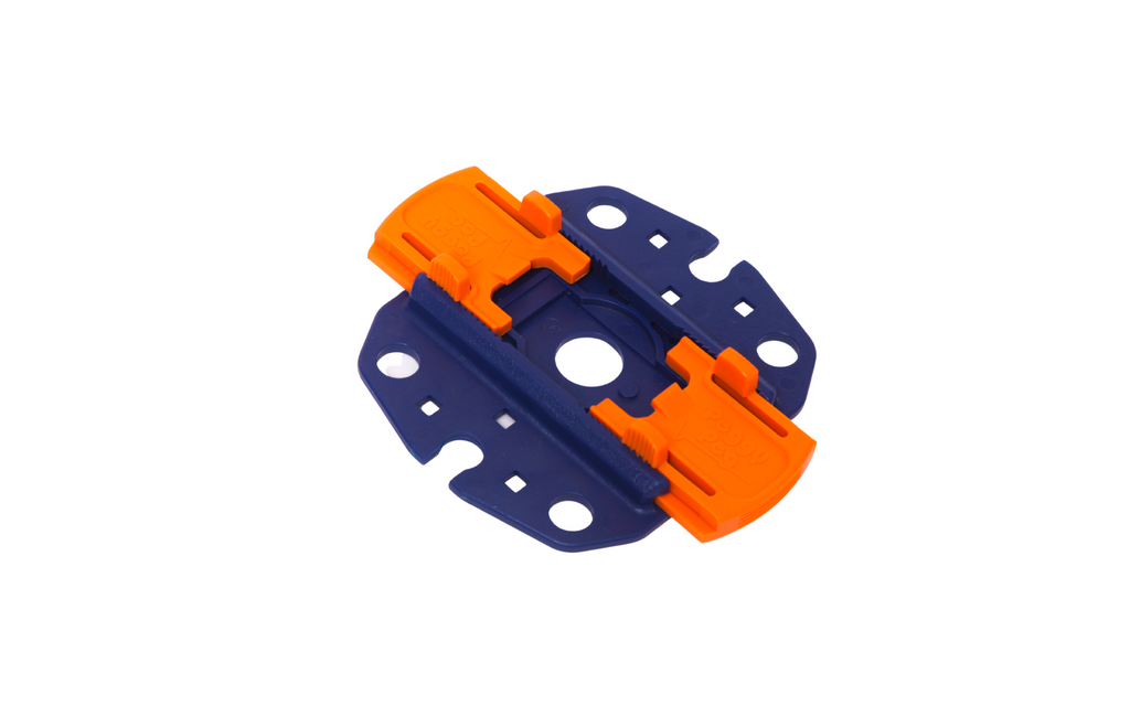 Fix&Go ankerplate 2.0 for markisefot med skruplugger under