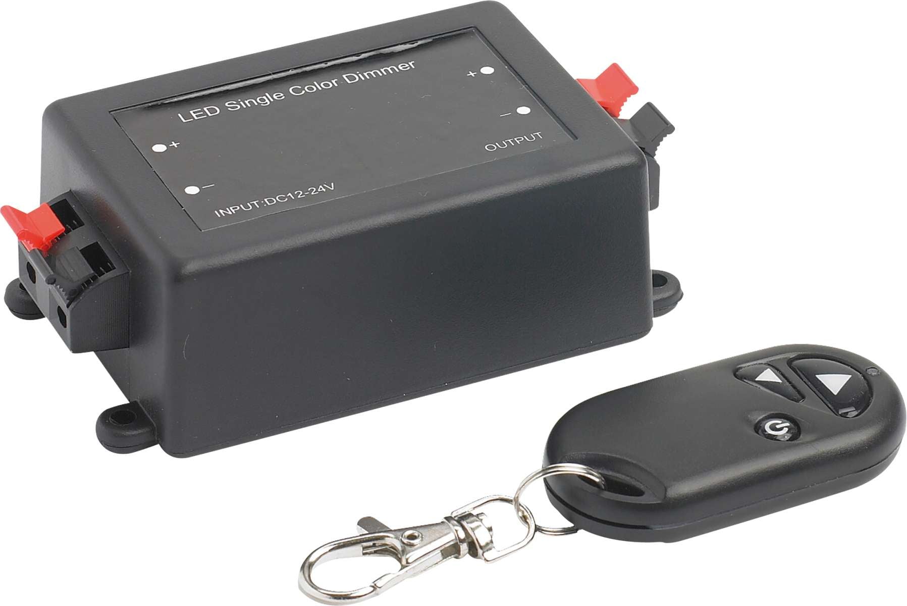 Fjernkontroll for RainTec RT 100 med dimmefunksjon - Dometic sett forfra