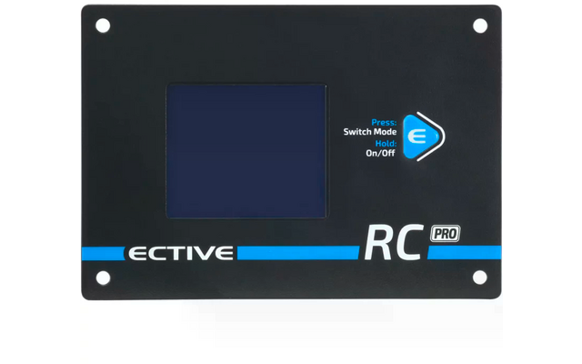 Baksiden av Fjernkontroll RC Pro for Pro vekselrettere med display