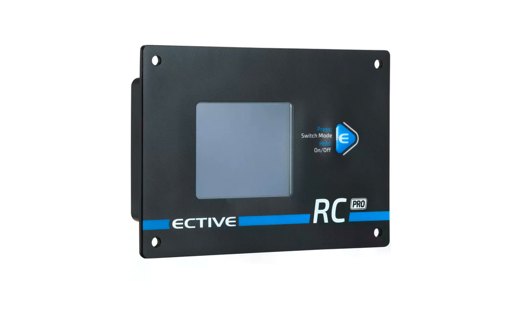 Detaljbilde av knapper på Fjernkontroll RC Pro for Pro vekselrettere med display