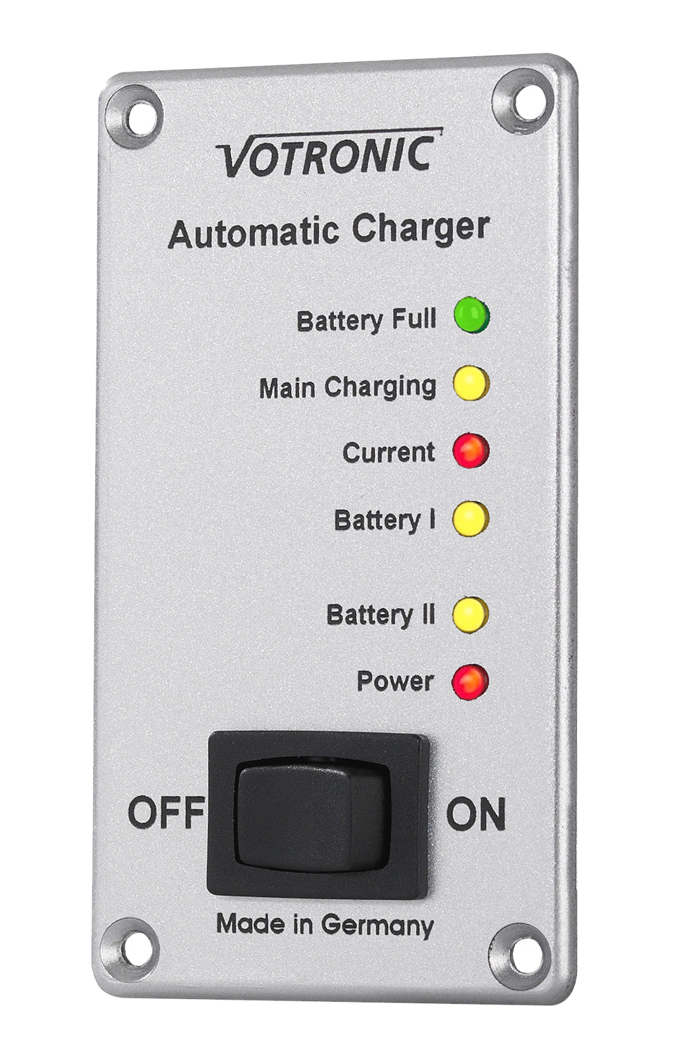 Fjernkontroll S for Automatic Charger Pb/VAC-serien - Votronic forfra