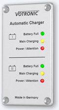 Fjernkontrollpanel S for Automatic Charger Duo 12/24V - Votronic forfra