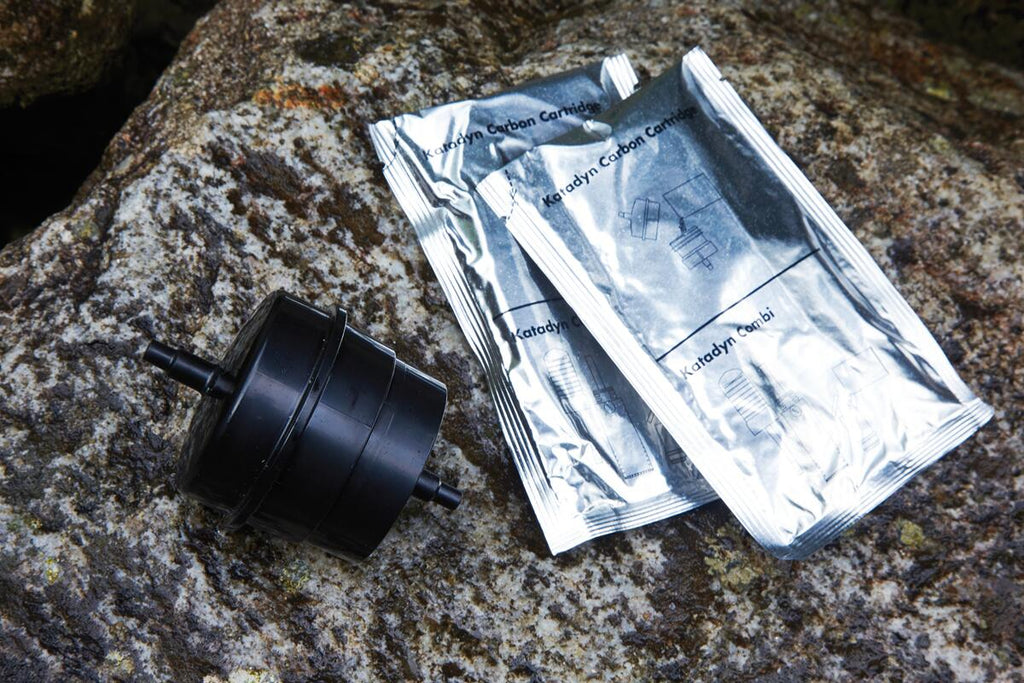 Detaljbilde av flaskeadapter med aktivkullfilter 5x6 cm 59 g - Katadyn