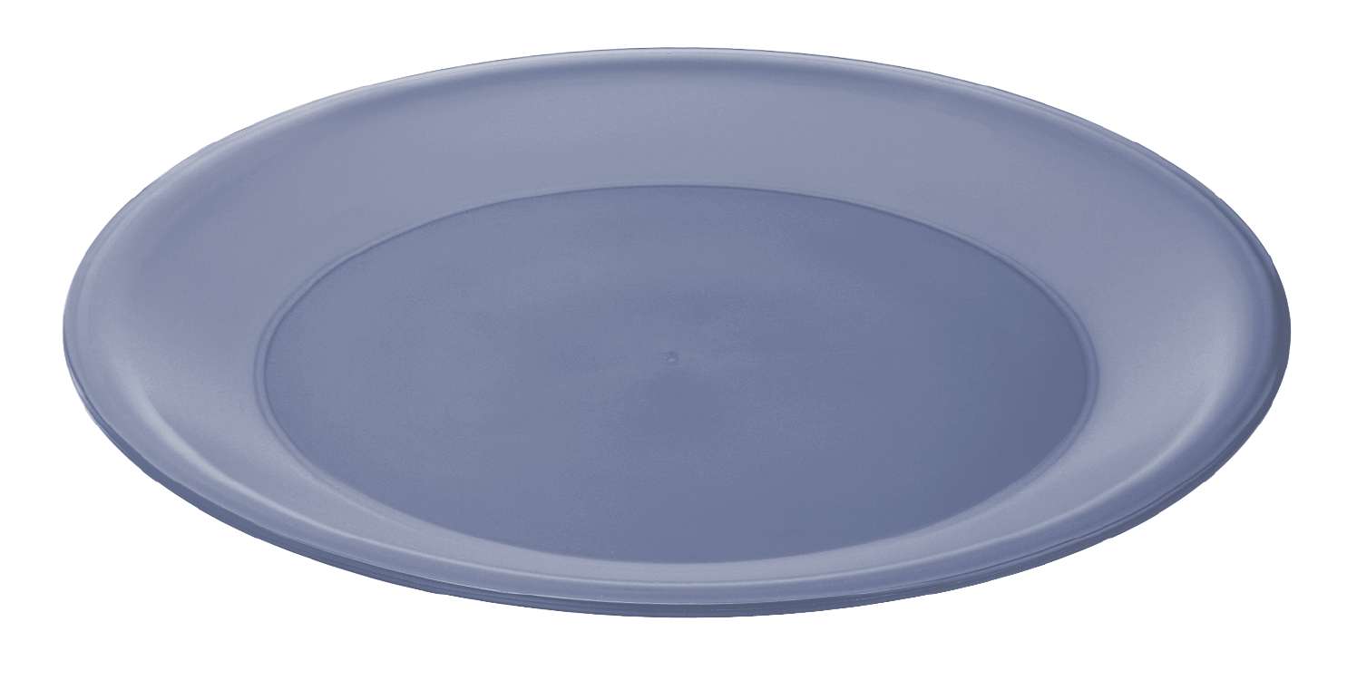 Flat tallerken Caruba 26 cm plast horizon blue - Rotho forfra