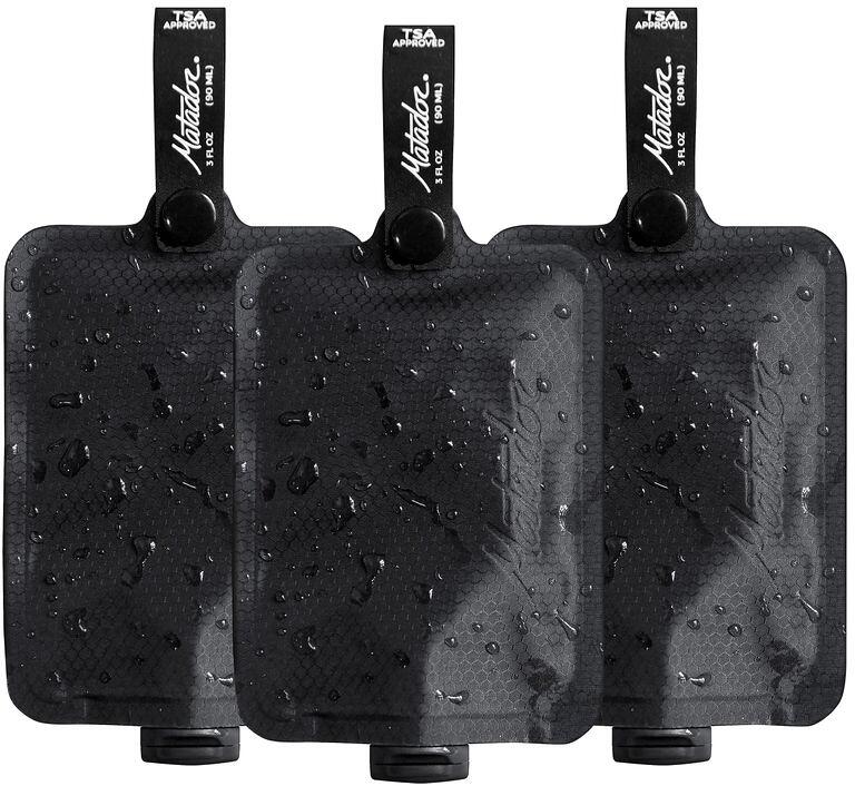 FlatPak toalettflaske ultralett Cordura reiseflaske - Matador bakside