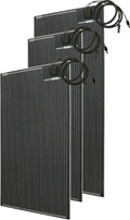 Flatt solcellepanel NL FT 100W monokrystallinsk 120x46 cm fra Next Level Systems