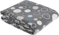 Fleece teltteppe Brean 3 med bæreveske 185x135 cm fra Kampa sett forfra