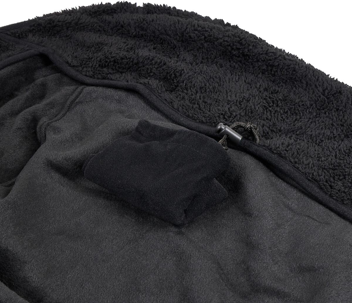 Fleecepute for Savanna/Playa svart 400 g montert