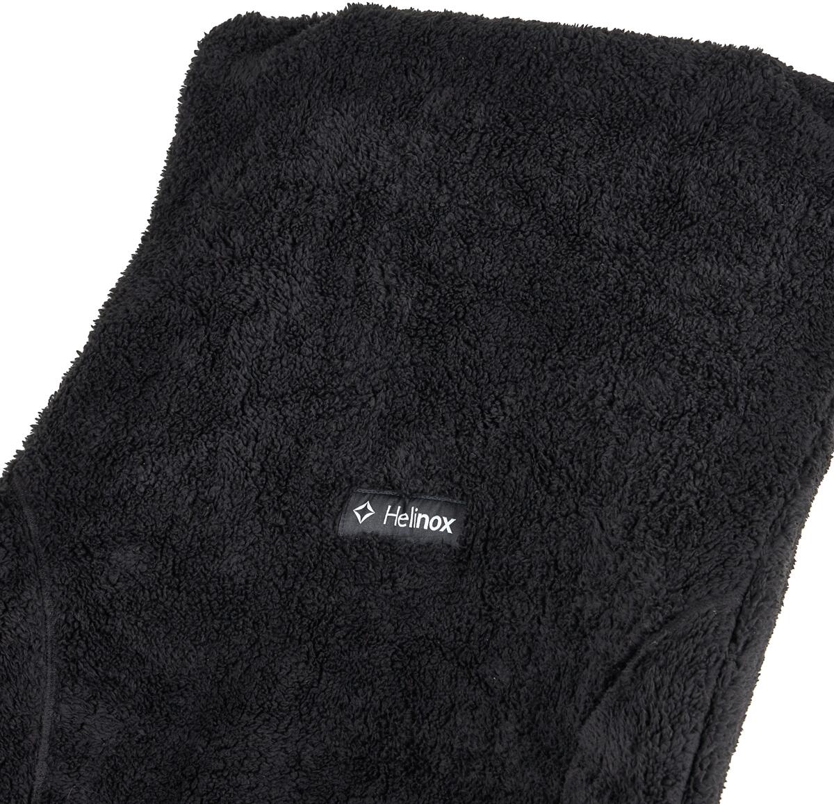 Detalj av fleecepute for Sunset/Beach svart 300 g - Helinox materiale