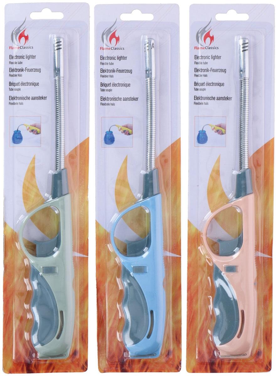 Fleksibel grilltenner 29 cm påfyllbar med barnesikring - Flame Classics for enkel BBQ-tenning