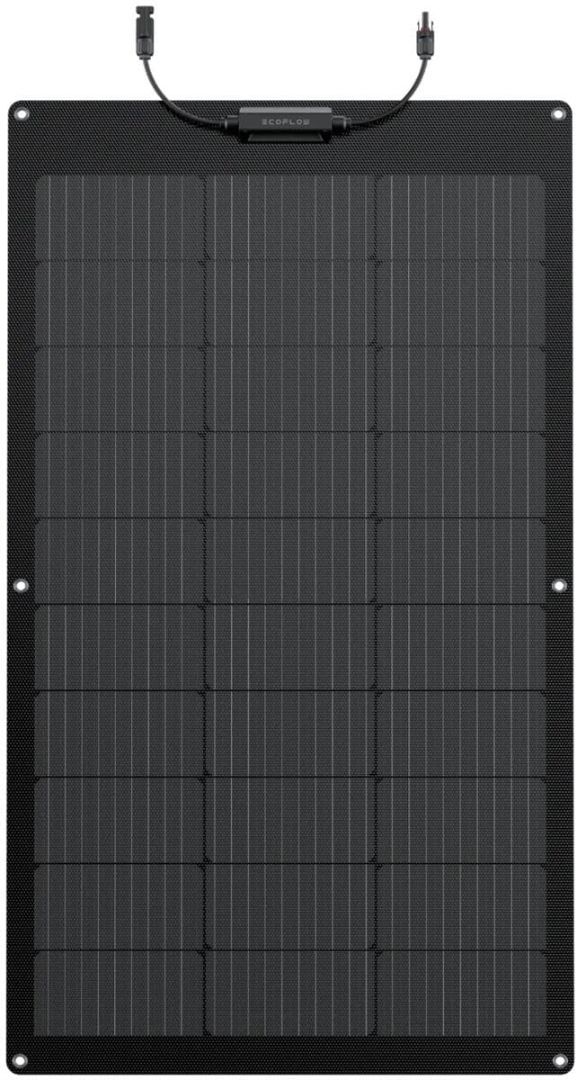 Detalj av Fleksibelt solcellepanel 100W 1055x612 mm Ecoflow