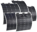 Fleksibelt solcellepanel MSP Flex for bobil - ECTIVE forfra