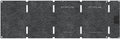 Fleksibelt solcellepanel TOPCon 45W Ecoflow forfra