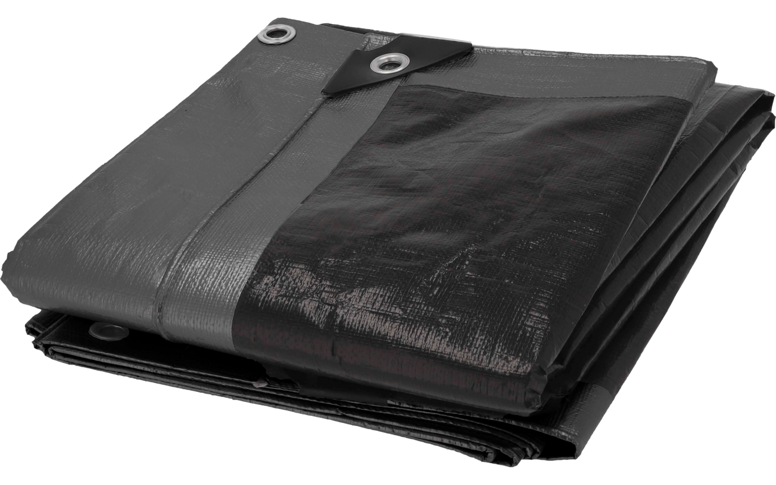 Detalj av Flerbrukspresenning 2x2 m polyetylen 0,8 kg med øyer