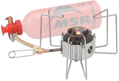 Flerstoffkoker DragonFly for bensin, diesel og parafin MSR sett forfra