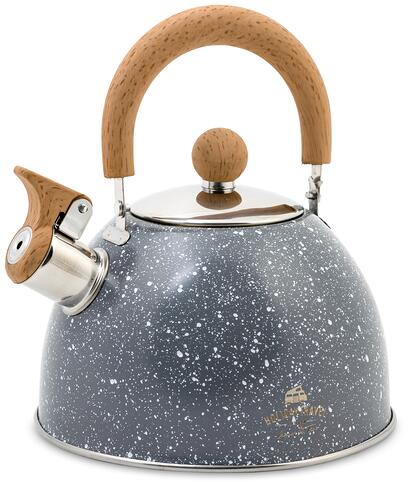 Fløytekjele Cassia 1,5 l induksjon rustfritt stål forfra