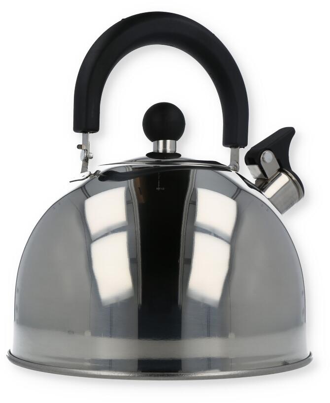 Fløytekjele Contessa 2,5L rustfritt stål bakside