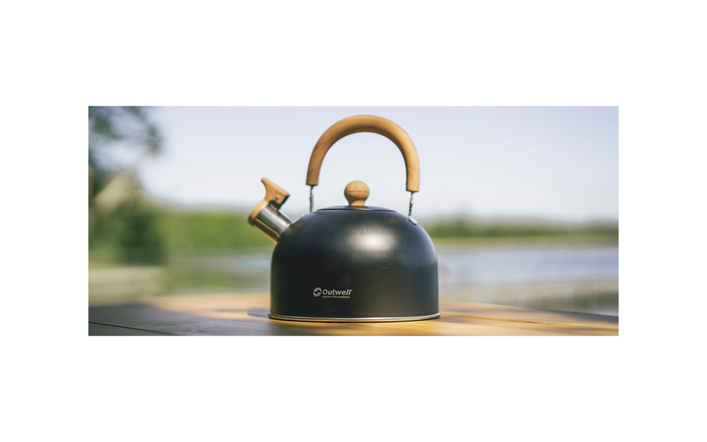 Montert Fløytekjele Tea Break 1,8 l rustfritt stål induksjon på kokeplate