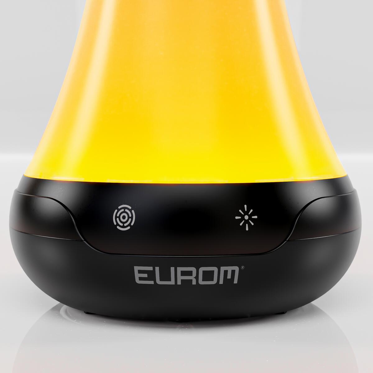 Nærbilde av to-farget LED-lampe på Flueavviser Fly Away Twister LED