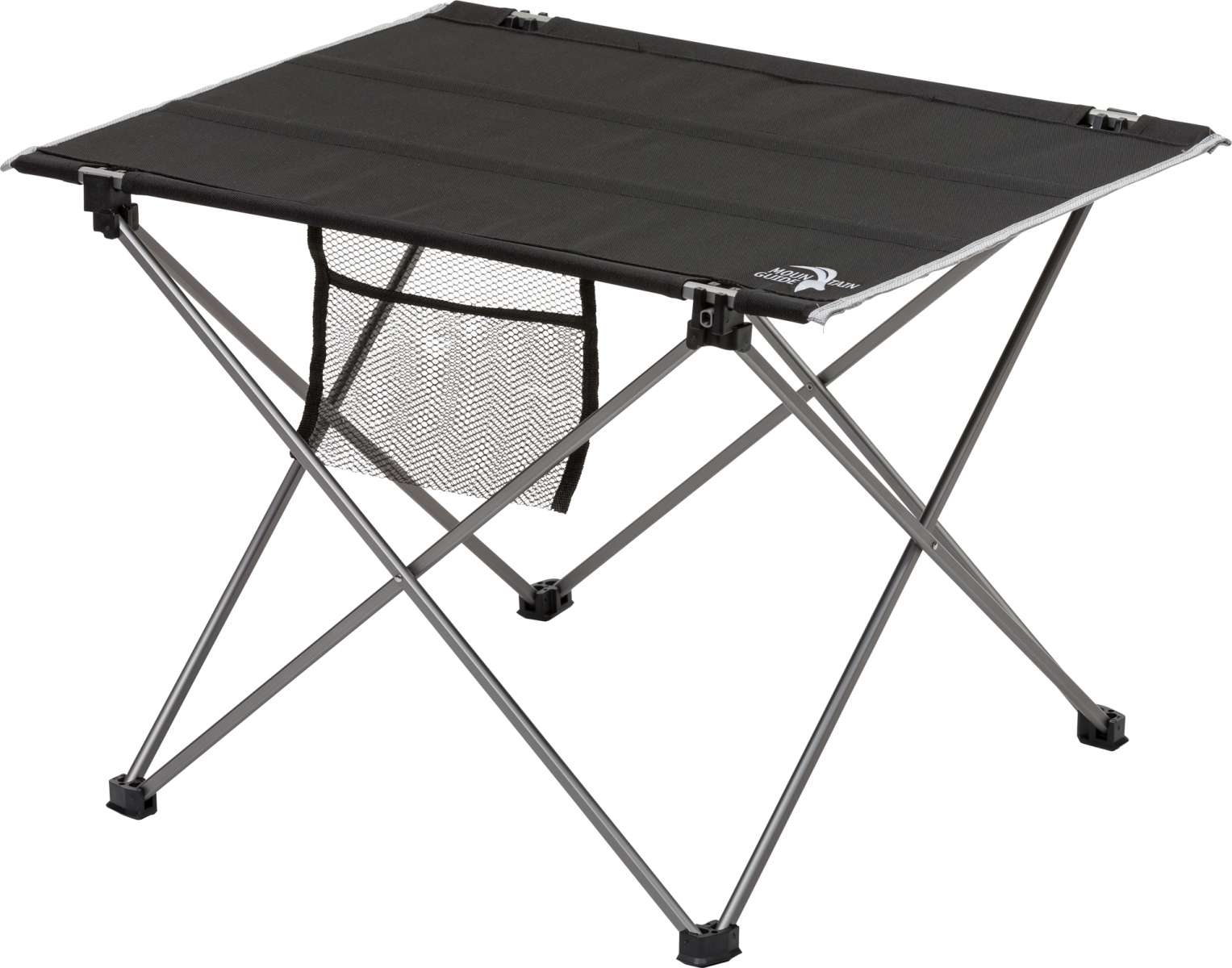 Foldebord Malito 56 x 42 cm med oppbevaringsnett Mountain Guide for camping