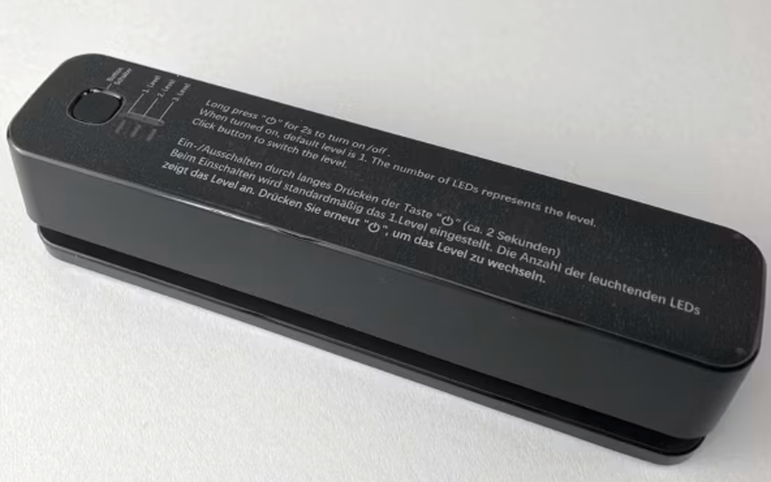 Foliesveiseapparat batteridrevet Maxi 15 cm USB-C sett forfra