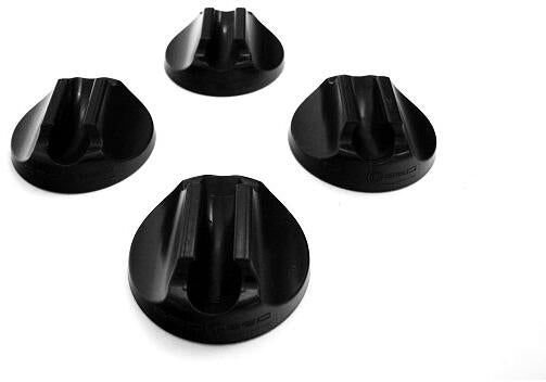 Foot Pads 4-sett for feltsenger Disc-O-Bed forfra