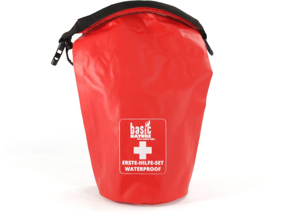 Førstehjelp pakkpose vanntett 2L polyester 49 g - BasicNature bakside