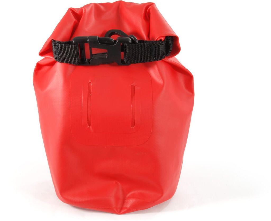 Detalj av Førstehjelp pakkpose vanntett 2L polyester 49 g - BasicNature lukking