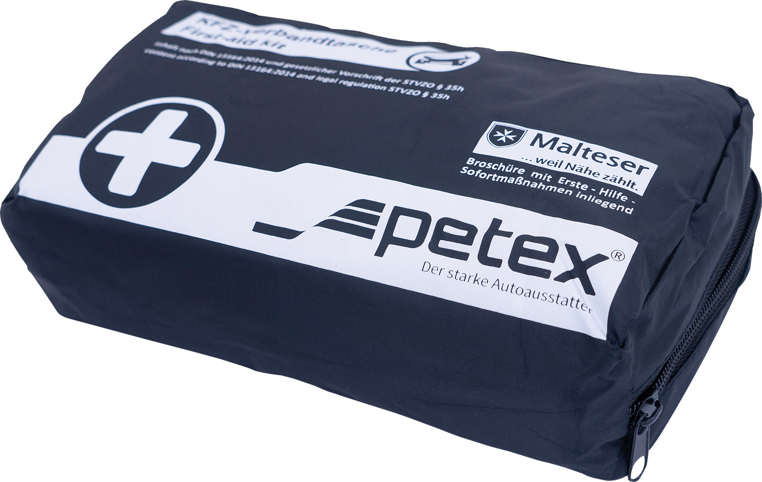 Førstehjelpsveske for bil DIN 13164, 400 g fra Petex for sårbehandling