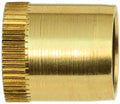 Forsterkningshylse for kobberrør 8mm messing, 5 stk - GOK forside