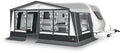 Fortelt Bergamo De Luxe for campingvogn foran