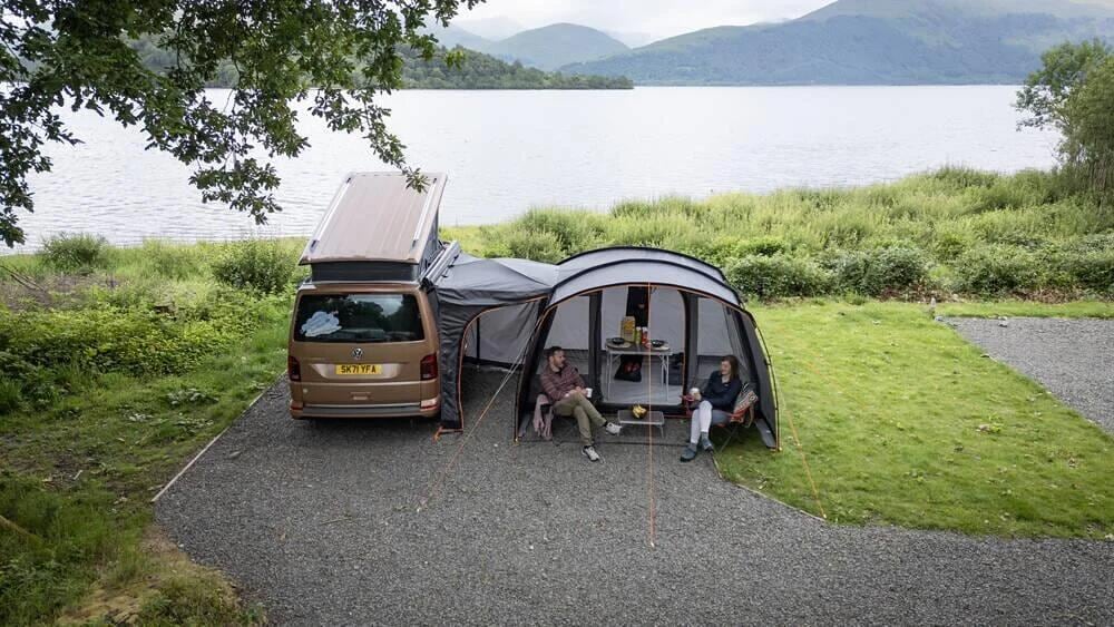 Fortelt Cove III Low 310x320cm for campingbuss festemidler og plugger