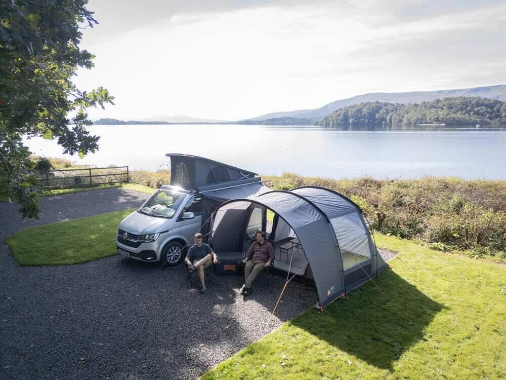 Fortelt Cove III Low 310x320cm for campingbuss sammenpakket i bæreveske