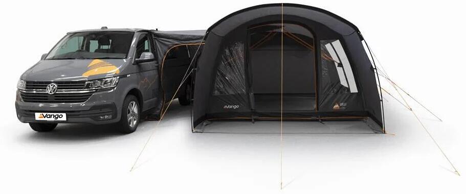 Fortelt Galli II Low frittstående 555x320 cm detalj av stoff