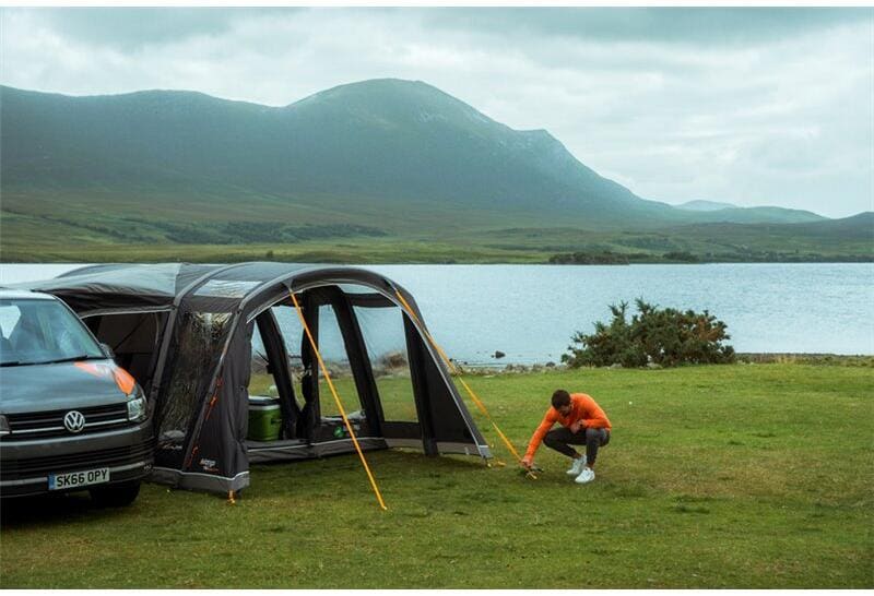 Fortelt Galli Pro Air Low oppblåsbart 320x555 cm - Vango nærbilde av luftkanaler