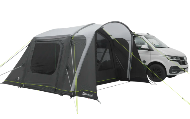 Fortelt Jones M Power Air oppblåsbart 320x320 cm for bobil - Outwell HookTrack system