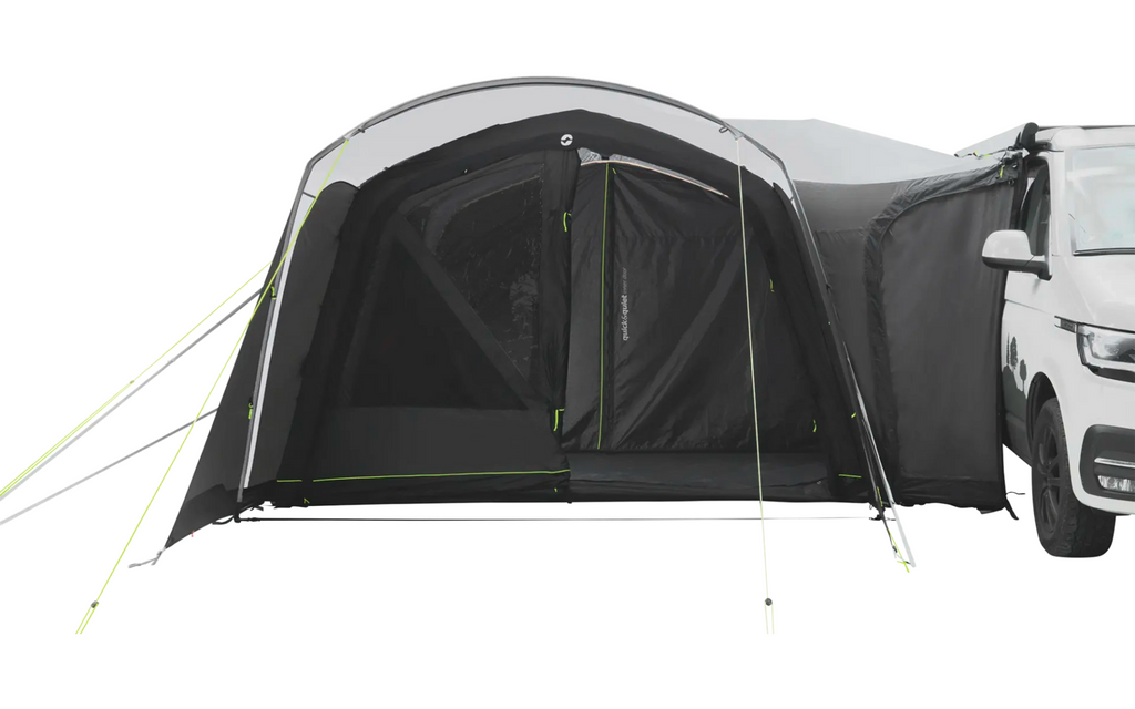 Fortelt Jones M Power Air oppblåsbart 320x320 cm for bobil - Outwell detalj av slanger