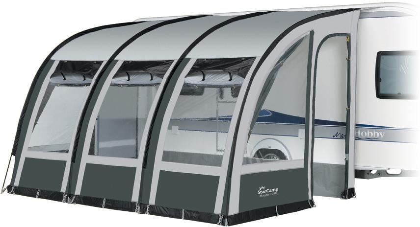 Fortelt Magnum Weathertex 4000 mm vannsøyle - StarCamp montert foran campingvogn